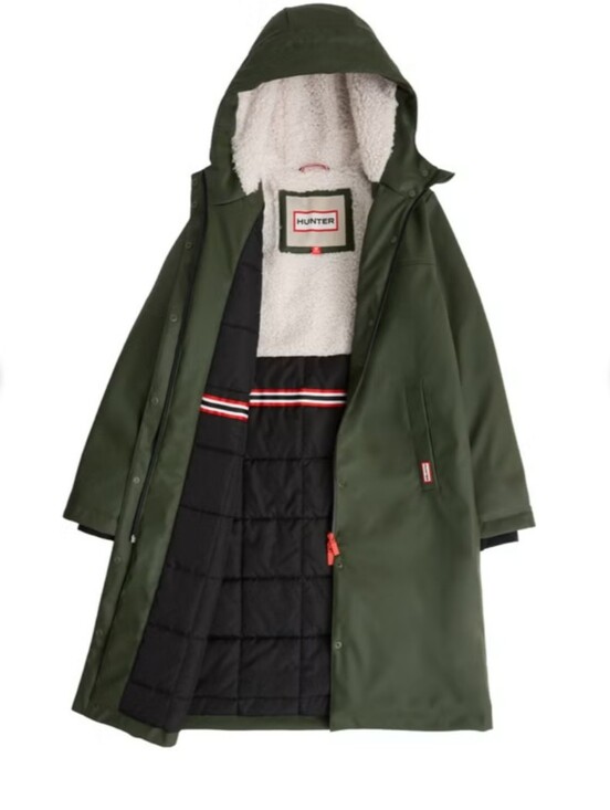 Hunter Jackets & Blazers - Hunter Women's Rubberized Coat, Nwt, Green